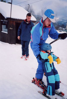 1223 ski avec papa