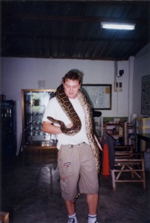 129 J4 Samui Crocodile farm python