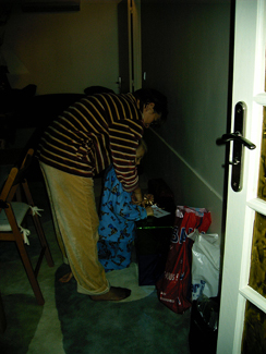 20041206_03 St Nicolas avec Mamie Papy